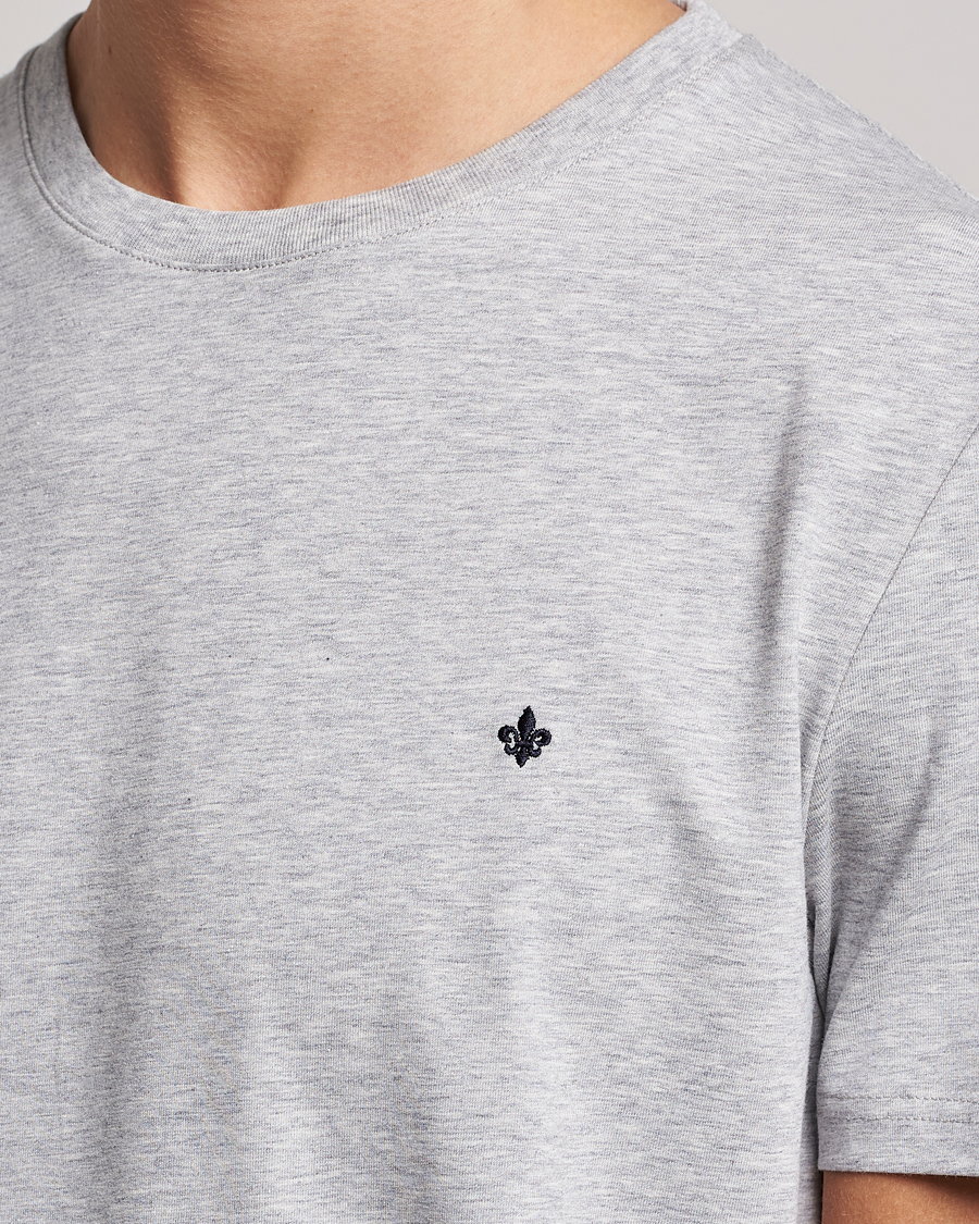 Herre | T-Shirts | Morris | James Crew Neck Tee Grey