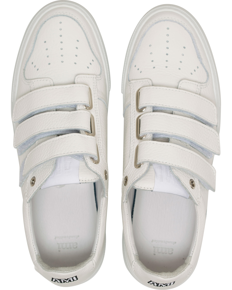 Herre | AMI Velcro Trainers White | AMI | Velcro Trainers White