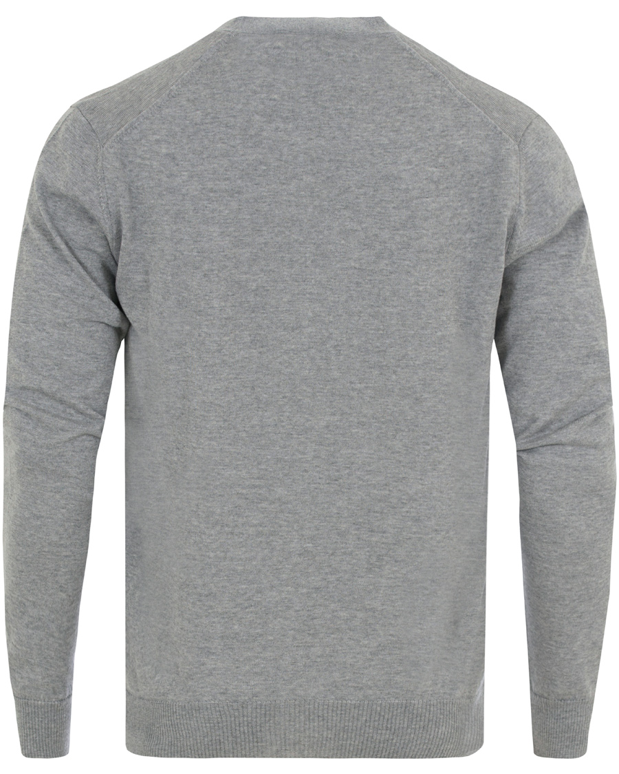 Herre | Trøjer | AMI | Cardigan Broderie Grey