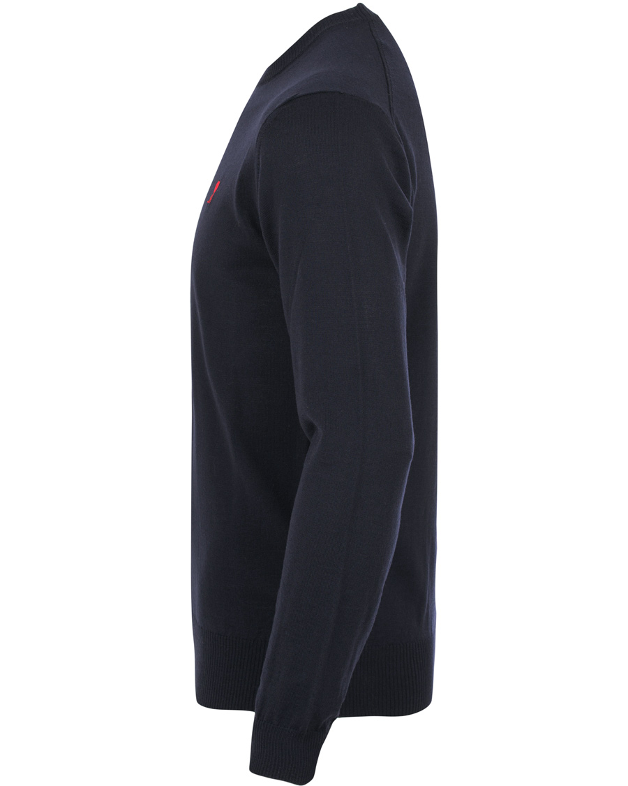 Herre | Trøjer | AMI | Crew Neck Logo Sweater Navy