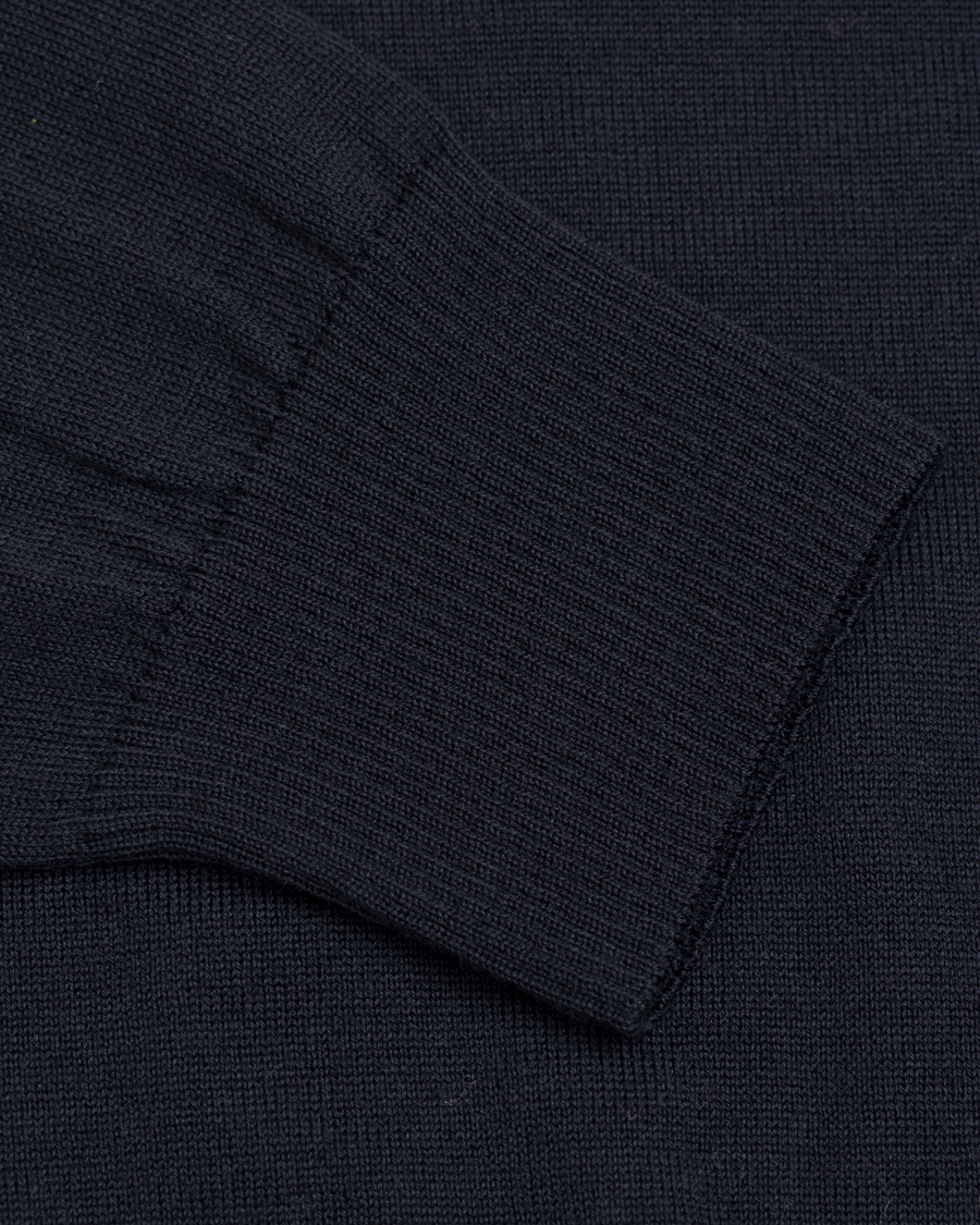 Herre | Trøjer | AMI | Crew Neck Logo Sweater Navy