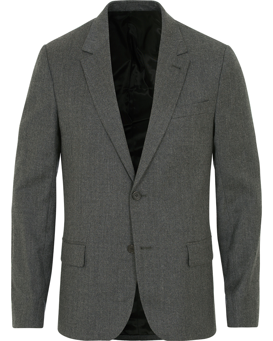 Herre | Blazere & jakker | AMI | Unlined Wool Jacket Anthracite