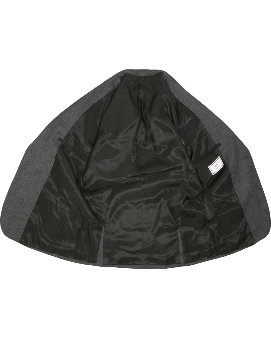 Herre | Blazere & jakker | AMI | Unlined Wool Jacket Anthracite