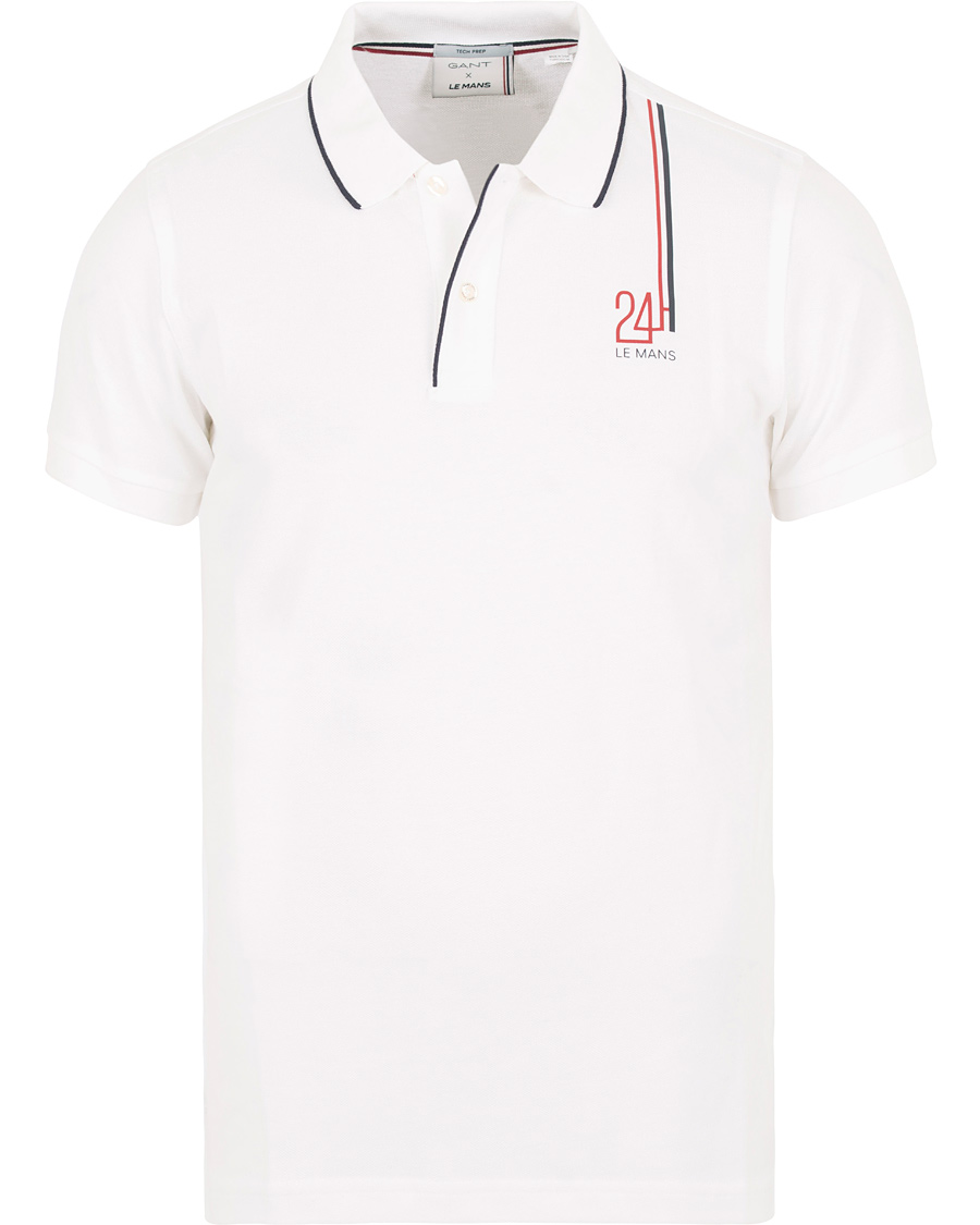 Herre | Polotrøjer | GANT | Le Mans Polo White