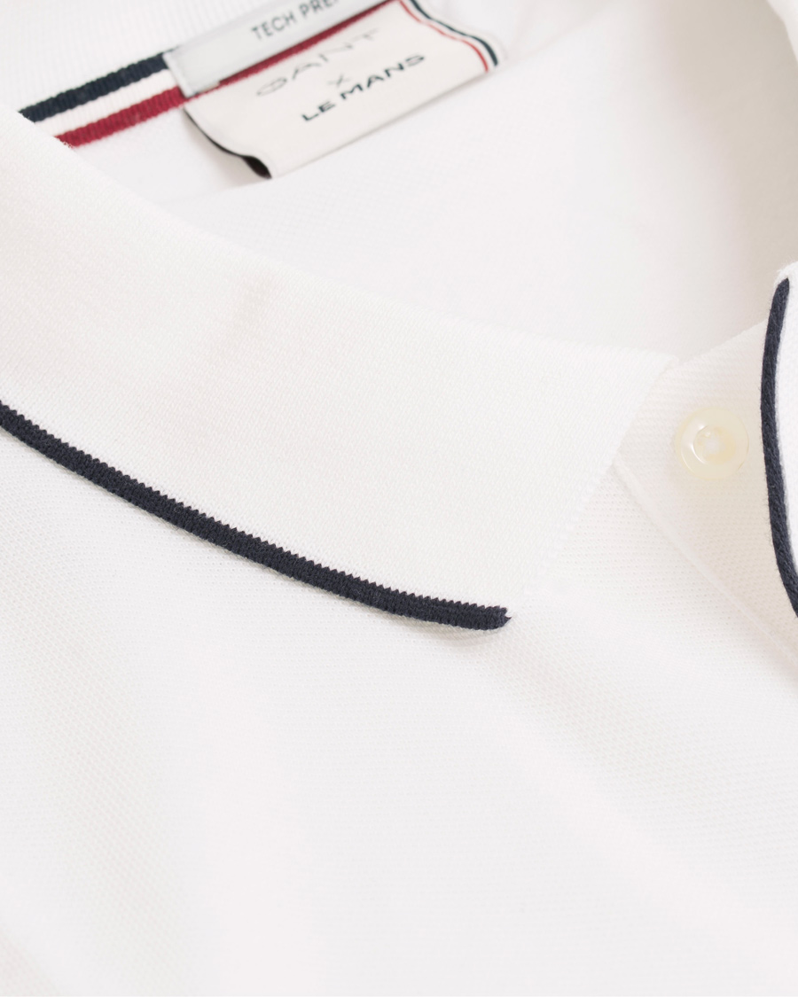 Herre | Polotrøjer | GANT | Le Mans Polo White