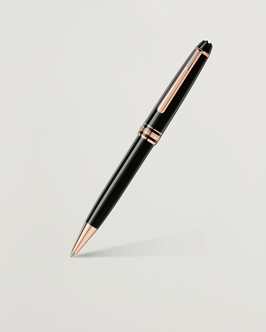 Herre | Penne | Montblanc | 164 Classique Meisterstück Ballpoint Pen Red Gold
