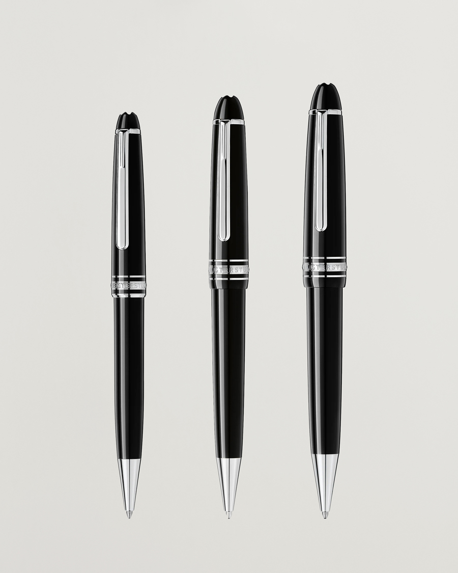 Herre | Penne | Montblanc | 164 Classique Meisterstück Ballpoint Pen Platinum Line