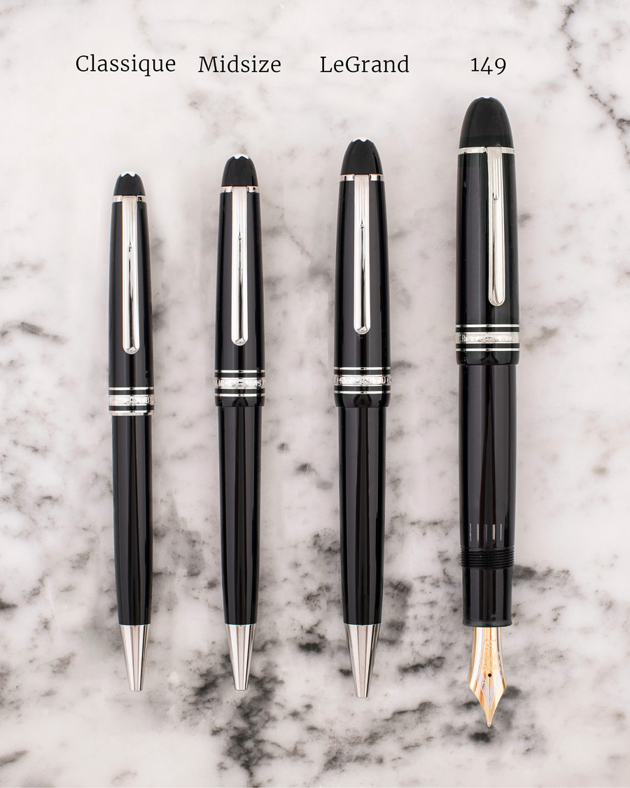 Herre | Penne | Montblanc | Midsize Meisterstück Ballpoint Pen Platinum Line