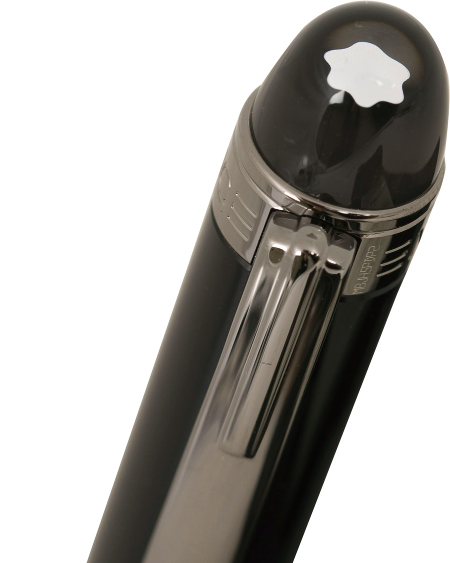 Herre | Montblanc StarWalker Midnight Ballpoint Pen Black Resin Platinum Line | Montblanc | StarWalker Midnight Ballpoint Pen Black Resin Platinum Line
