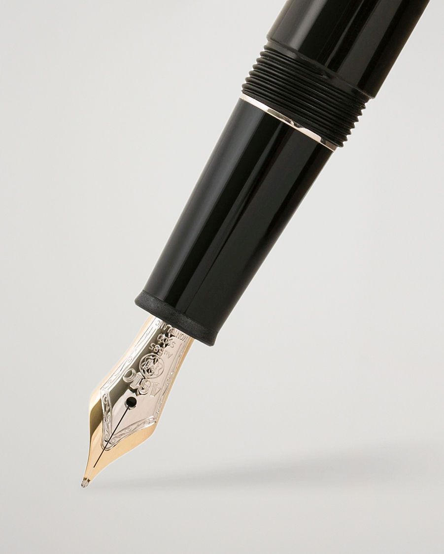 Herre | Penne | Montblanc | 145 Classique Meisterstück F Fountain Pen Platinum Line