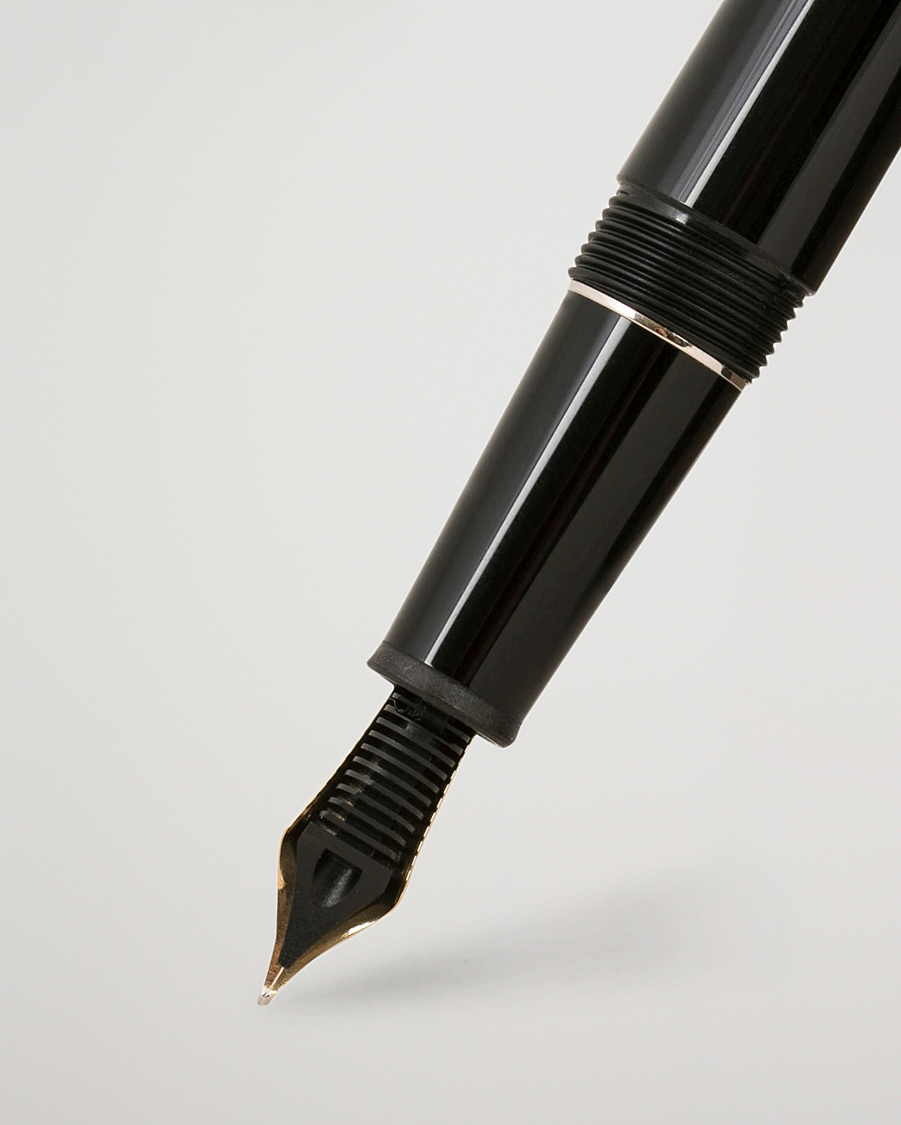 Herre | Penne | Montblanc | 145 Classique Meisterstück F Fountain Pen Platinum Line