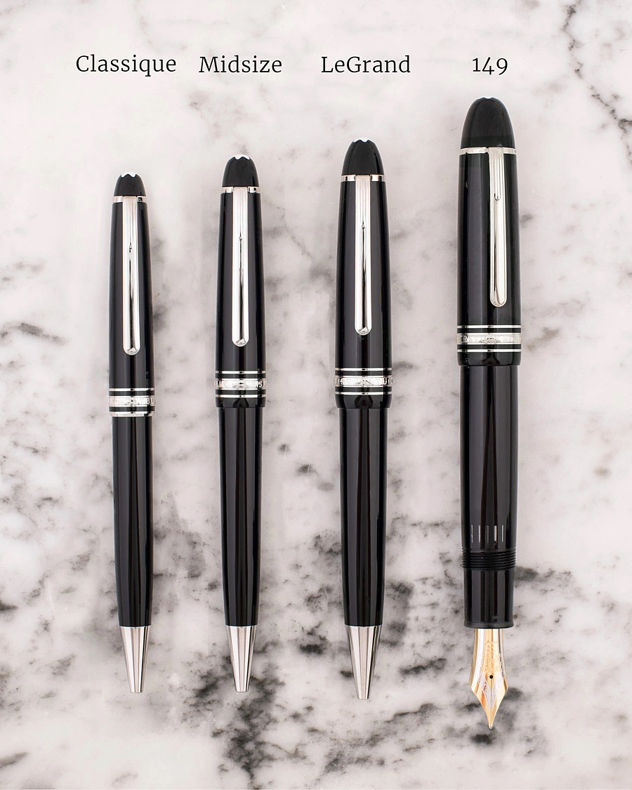 Herre | Penne | Montblanc | 146 LeGrand Meisterstück M Fountain Pen Platinum Line