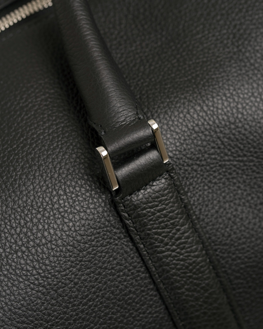 Herre | Montblanc Meisterstück Soft Grain Small Duffle Bag Black | Montblanc | Meisterstück Soft Grain Small Duffle Bag Black