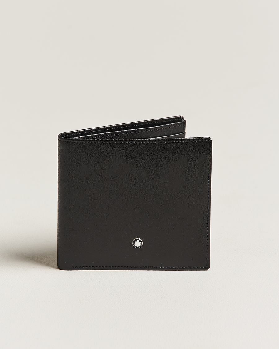 Herre | Montblanc Meisterstück Leather Wallet 8cc Black | Montblanc | Meisterstück Leather Wallet 8cc Black