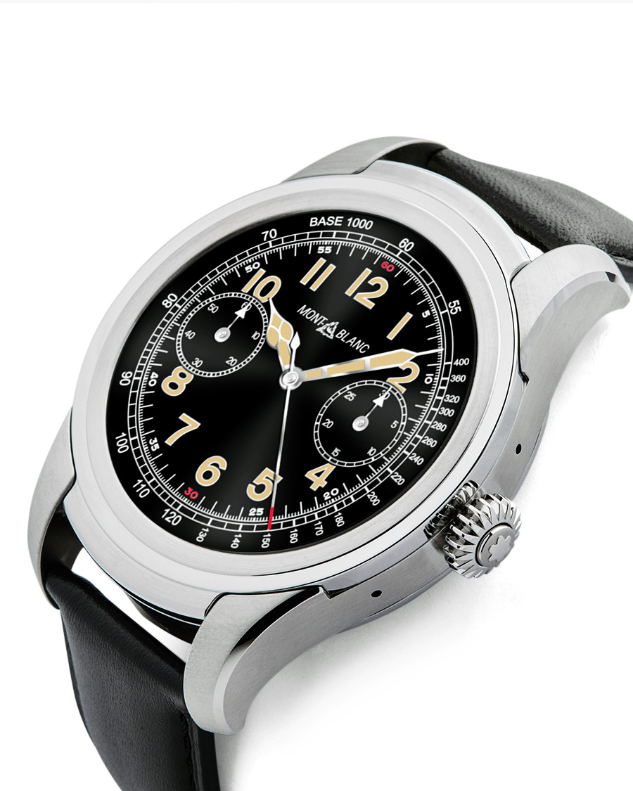 Herre | Montblanc Summit Smartwatch Stainless Steel 46mm Black Calf | Montblanc | Summit Smartwatch Stainless Steel 46mm Black Calf