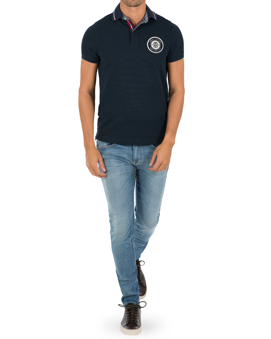 Herre | Polotrøjer | Tommy Hilfiger | Carl Logo Polo Sky Captain