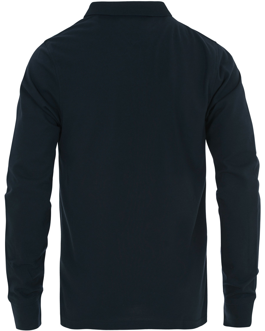 Herre | Trøjer | Tommy Hilfiger | Luxury Slim Fit Long Sleeve Polo Sky Captain