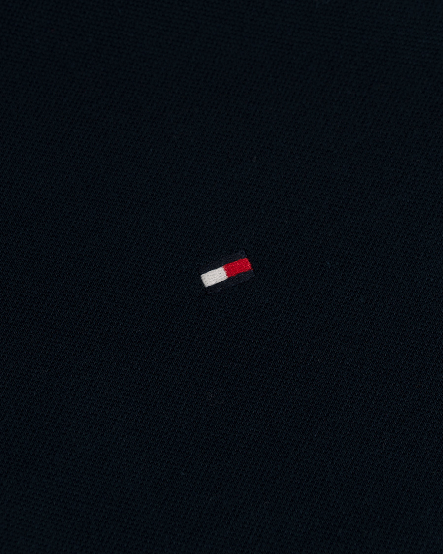 Herre | Trøjer | Tommy Hilfiger | Luxury Slim Fit Long Sleeve Polo Sky Captain