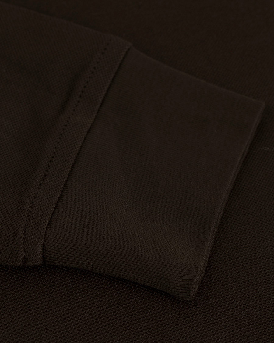 Herre | Trøjer | Tommy Hilfiger | Luxury Slim Fit Long Sleeve Polo Delisioso Brown