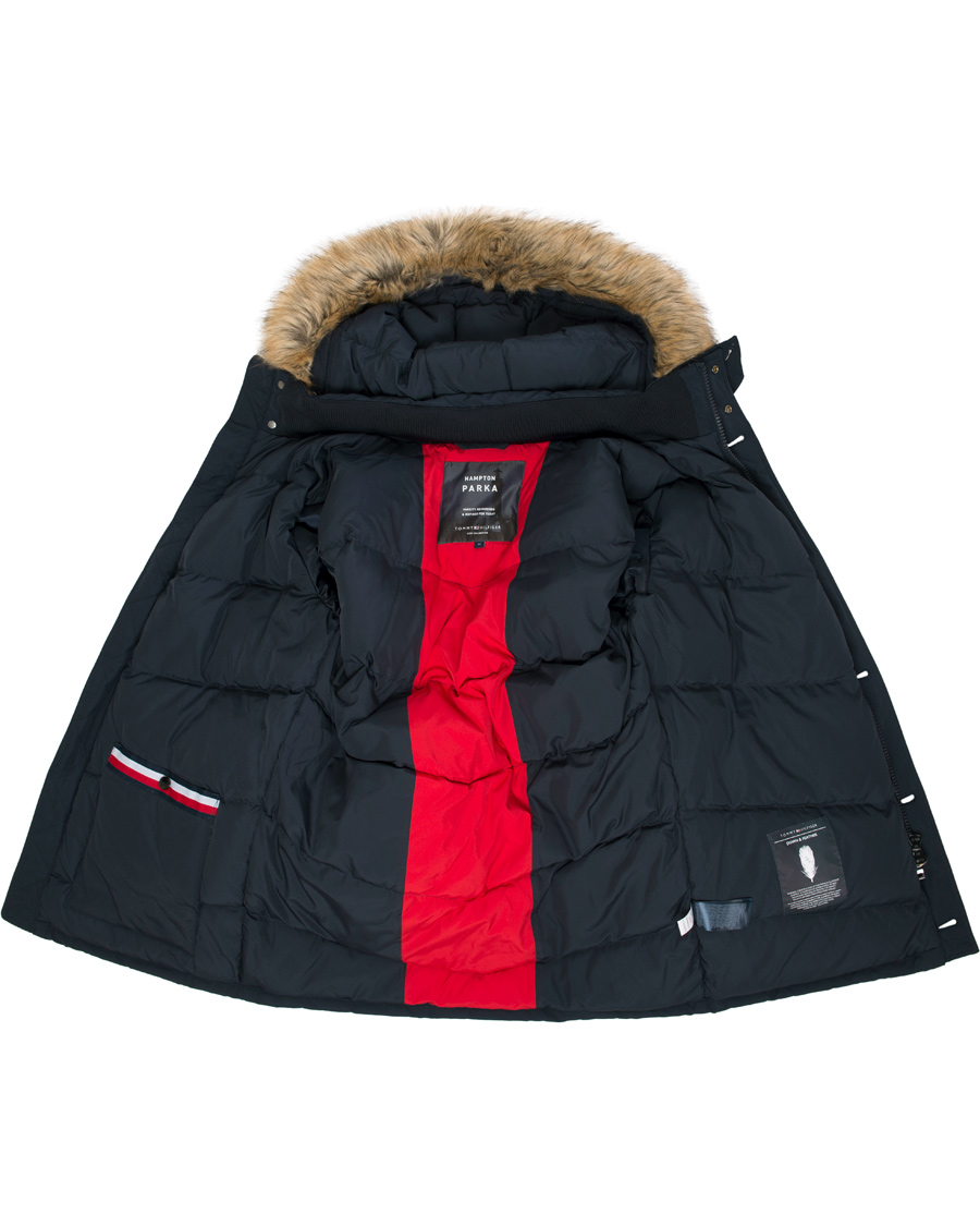 Tommy hilfiger hampton down parka sky captain deals
