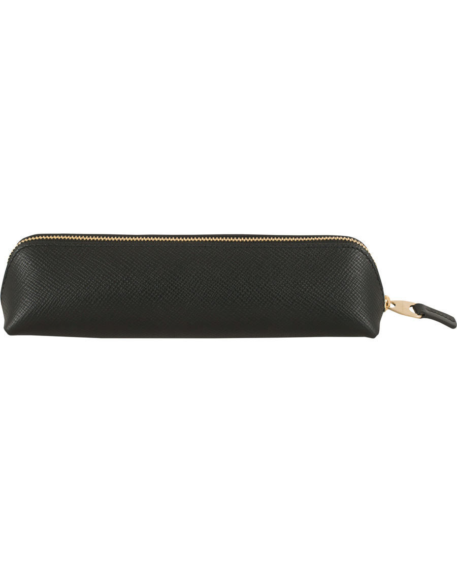 Herre | Smythson Panama Pencil Calf Case Black | Smythson | Panama Pencil Calf Case Black