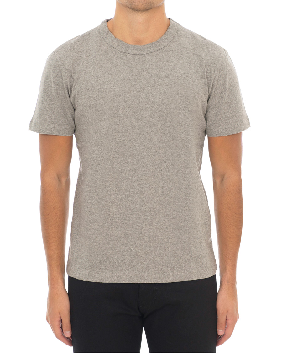 Herre | T-Shirts | Our Legacy | Perfect Army Jersey T-shirt Grey Melange