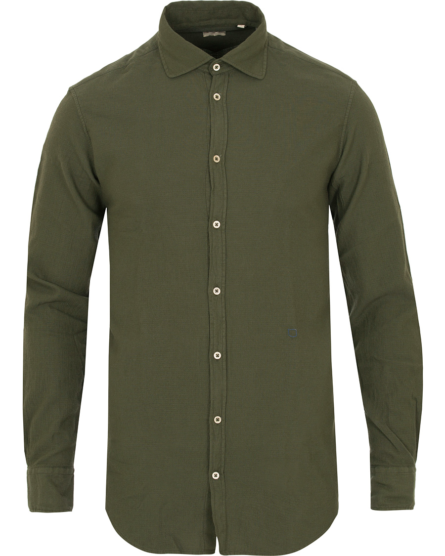 Herre | Skjorter | Massimo Alba | Canary Regular Fit Shirt Bosco