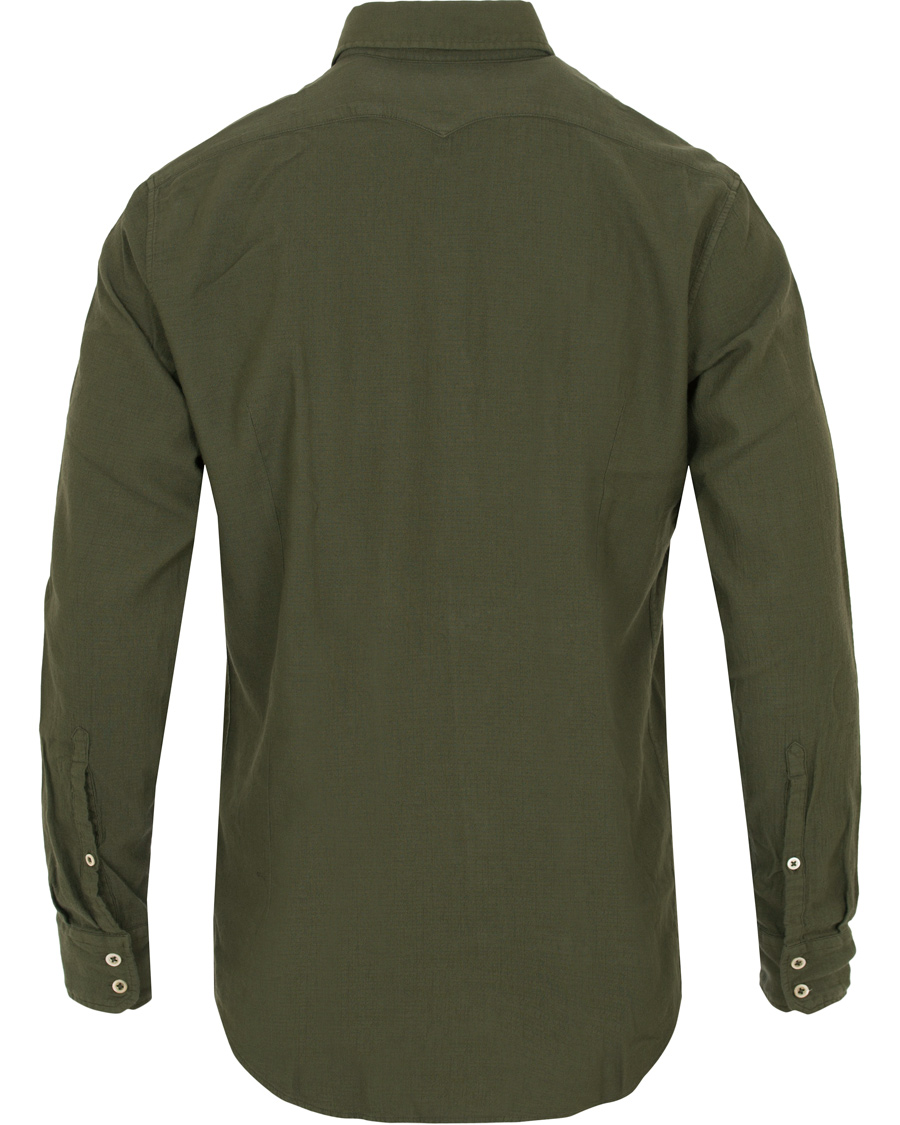 Herre | Skjorter | Massimo Alba | Canary Regular Fit Shirt Bosco