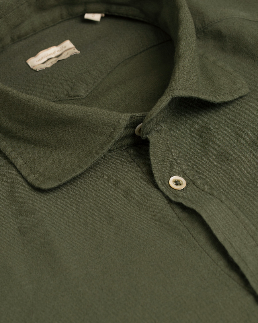 Herre | Skjorter | Massimo Alba | Canary Regular Fit Shirt Bosco