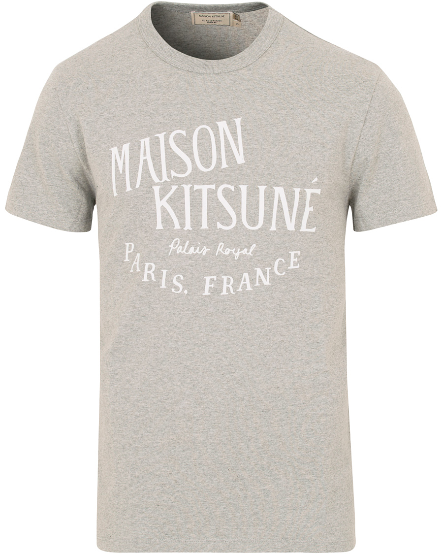 Herre | T-Shirts | Maison Kitsuné | Tee Palais Royal Grey Melange