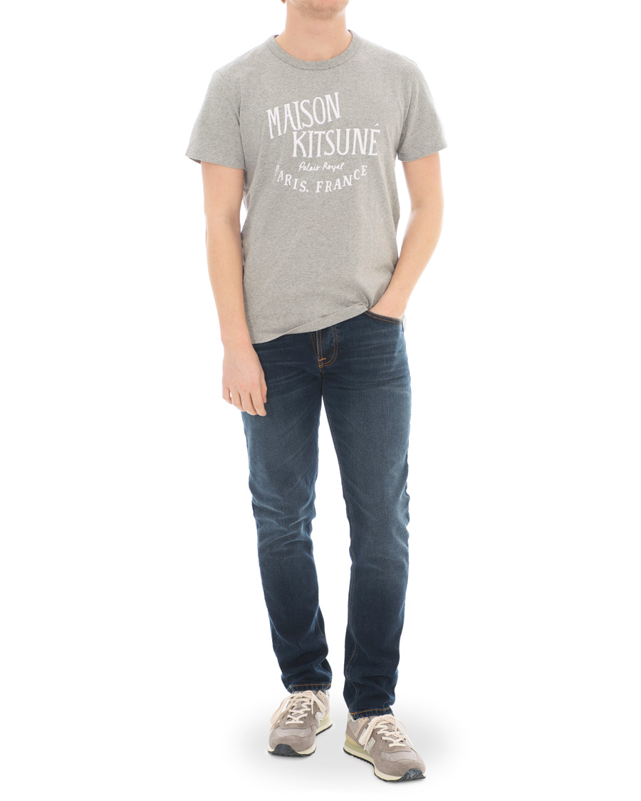 Herre | T-Shirts | Maison Kitsuné | Tee Palais Royal Grey Melange