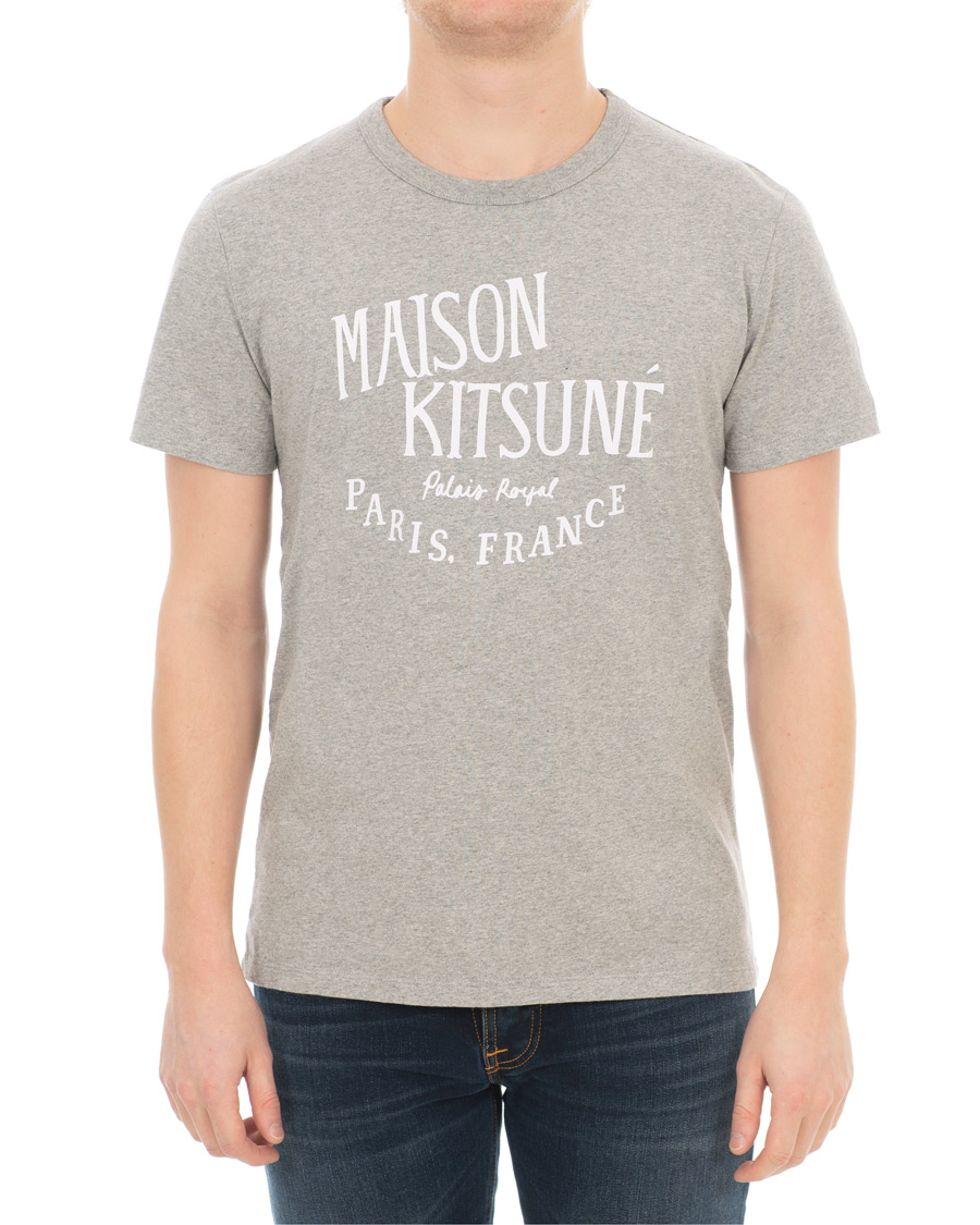 Herre | T-Shirts | Maison Kitsuné | Tee Palais Royal Grey Melange