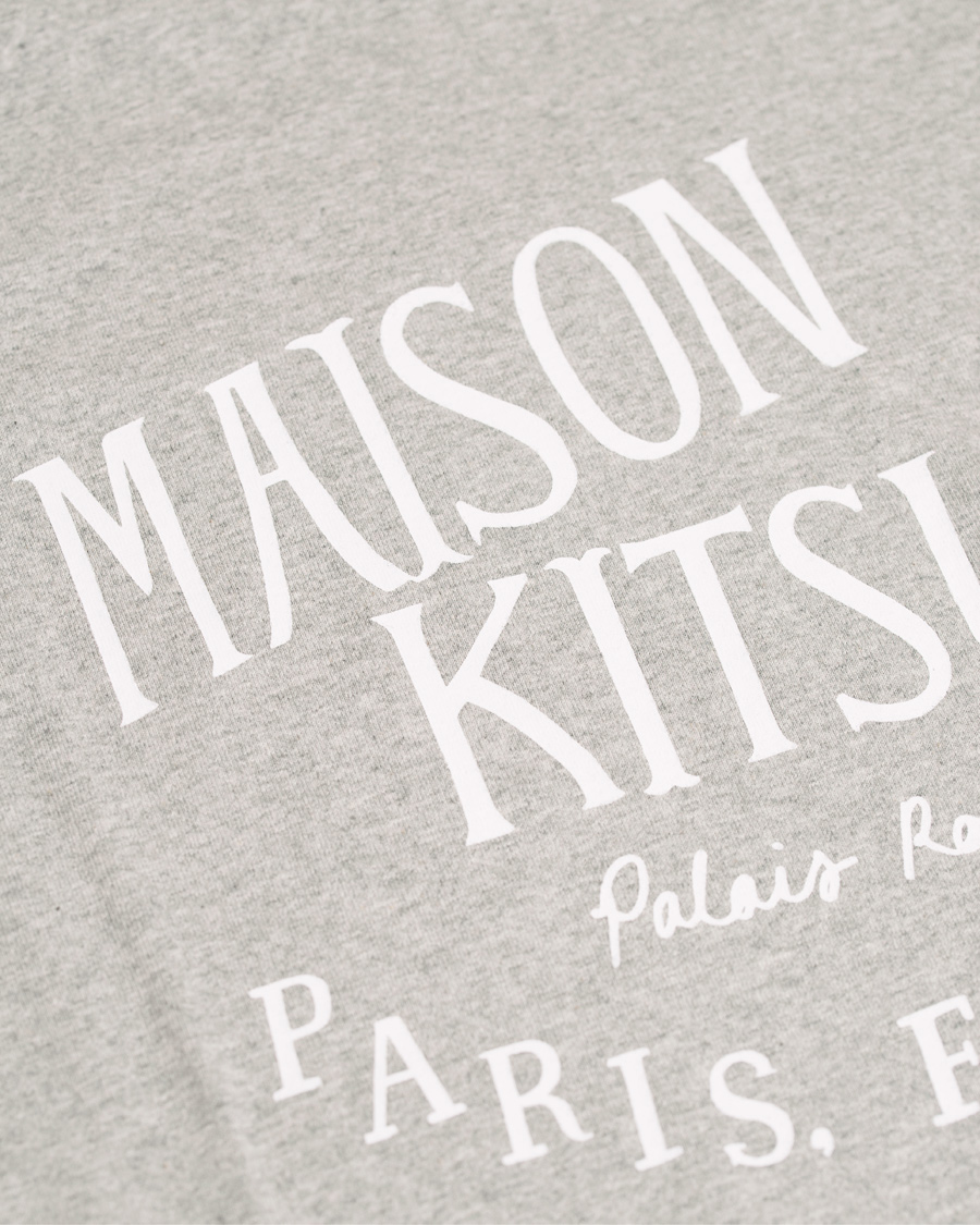 Herre | T-Shirts | Maison Kitsuné | Tee Palais Royal Grey Melange