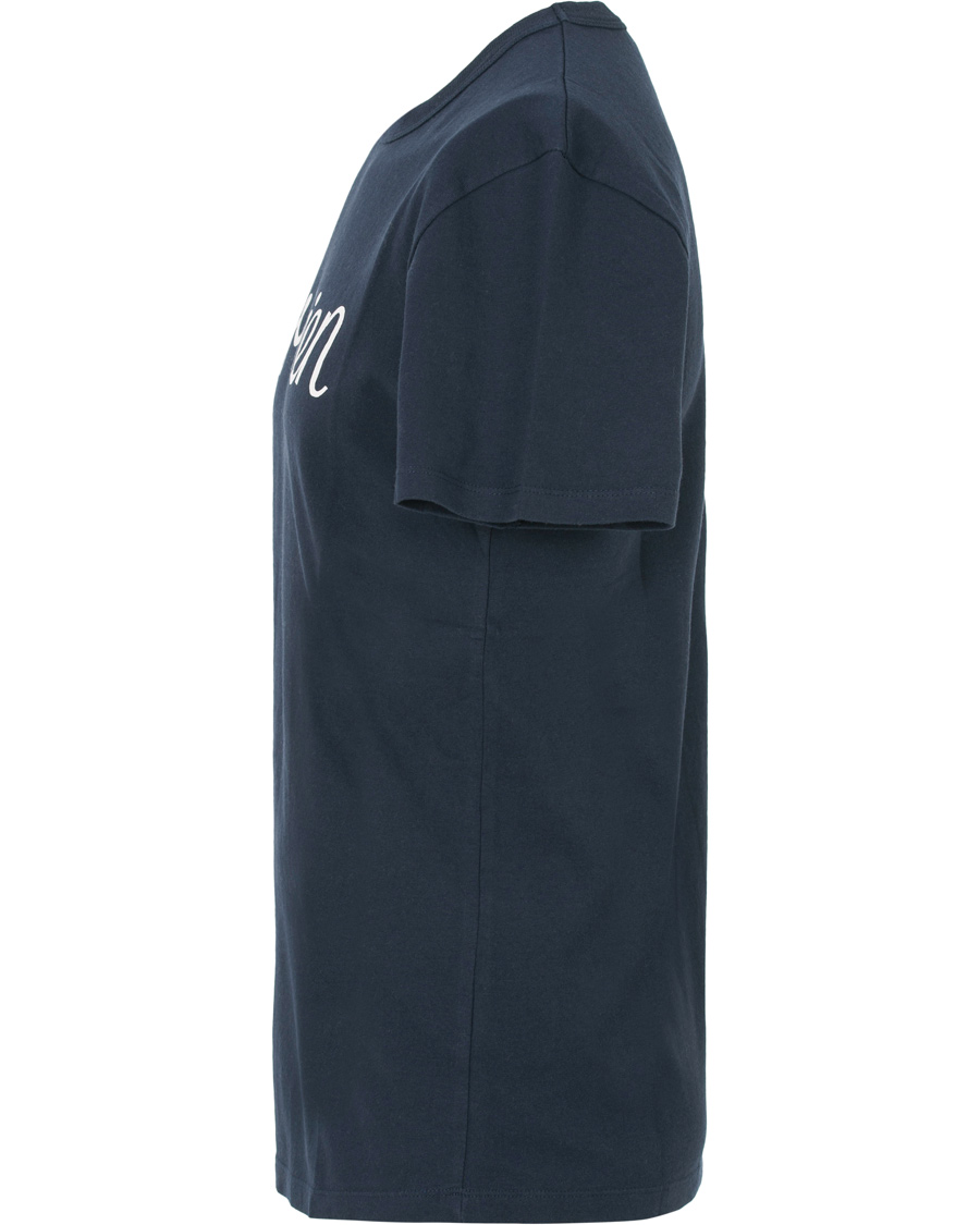 Herre | T-Shirts | Maison Kitsuné | Tee Parisien Navy