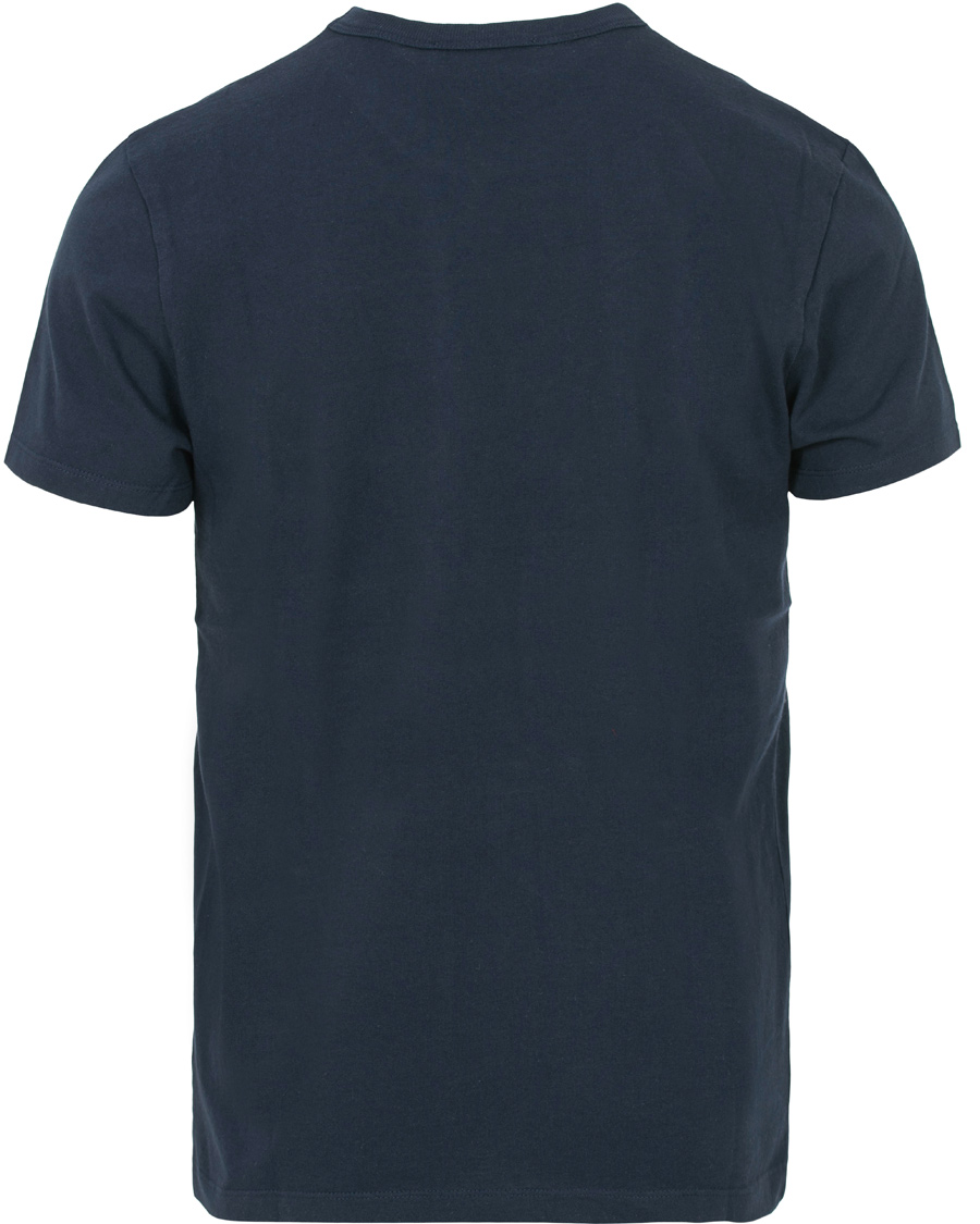 Herre | T-Shirts | Maison Kitsuné | Tee Parisien Navy