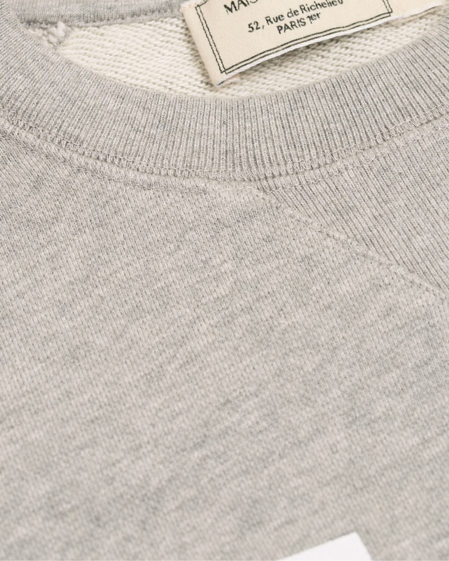 Herre | Trøjer | Maison Kitsuné | Sweatshirt Je Suis Alle Grey Melange