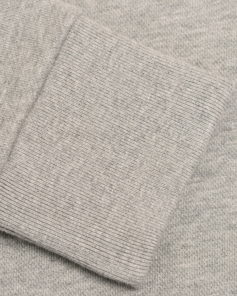 Herre | Trøjer | Maison Kitsuné | Sweatshirt Je Suis Alle Grey Melange