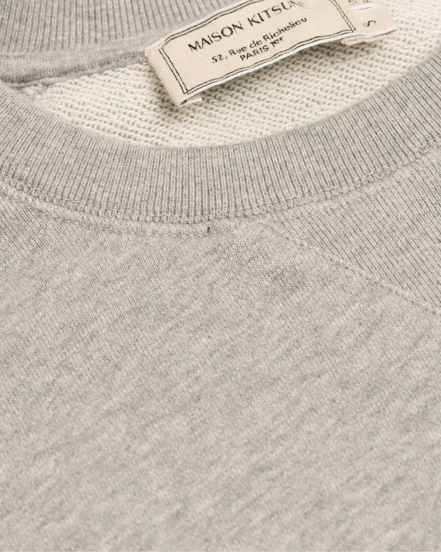 Herre | Trøjer | Maison Kitsuné | Sweatshirt Parisien Grey Melange
