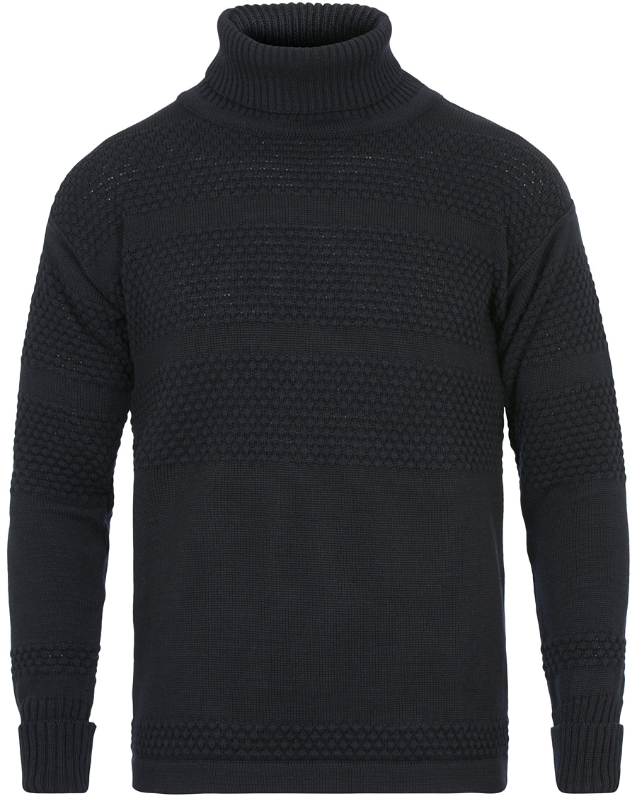 S.N.S. Herning Sweater Navy Blue hos