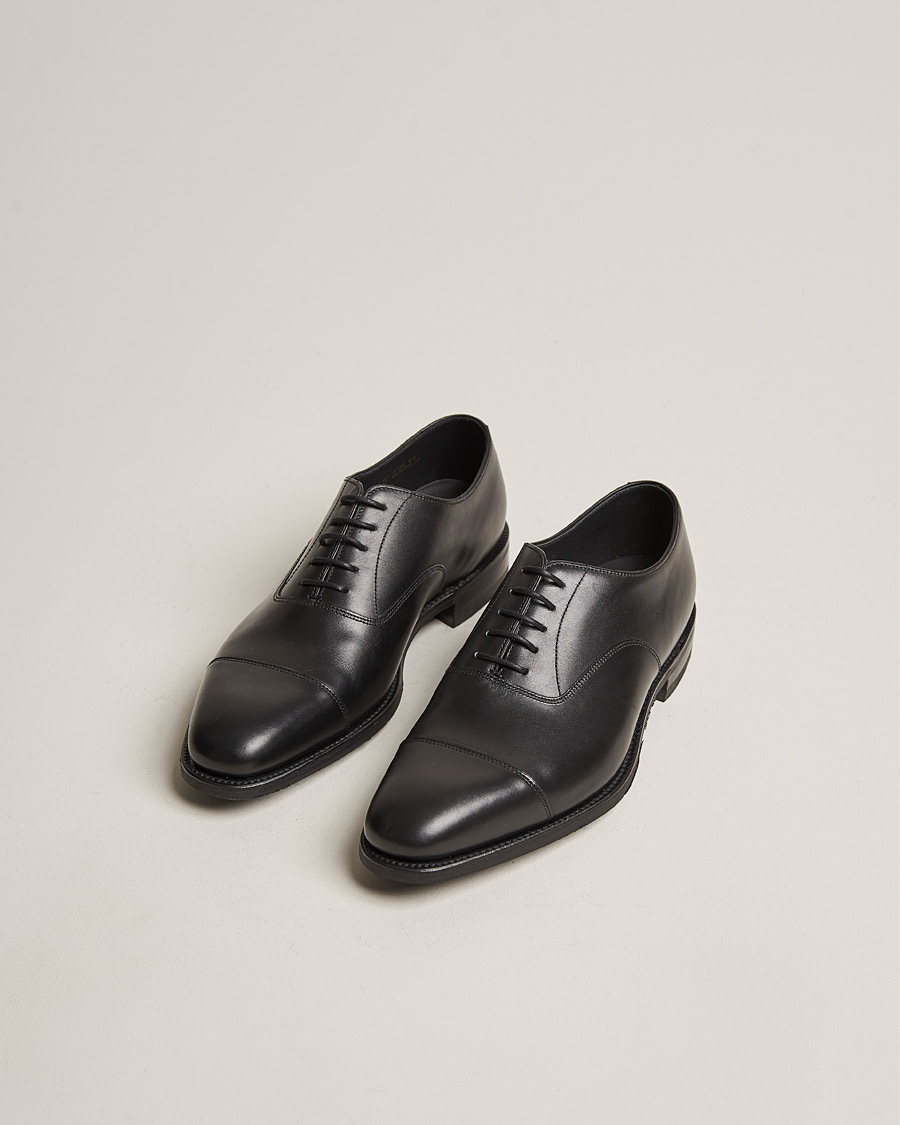 Herre | Oxfords | Loake 1880 | Aldwych Single Oxford Black Calf