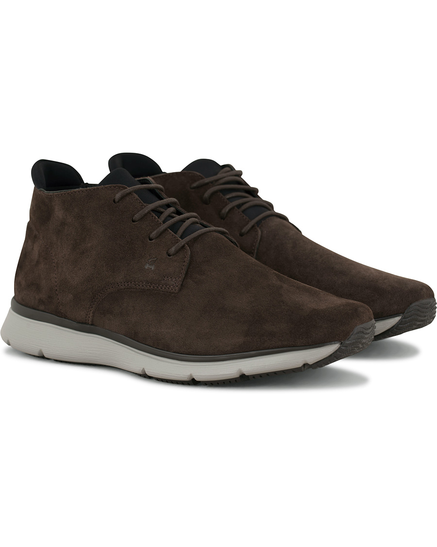 Polacco High Sneaker Brown Suede - CareOfCarl.dk