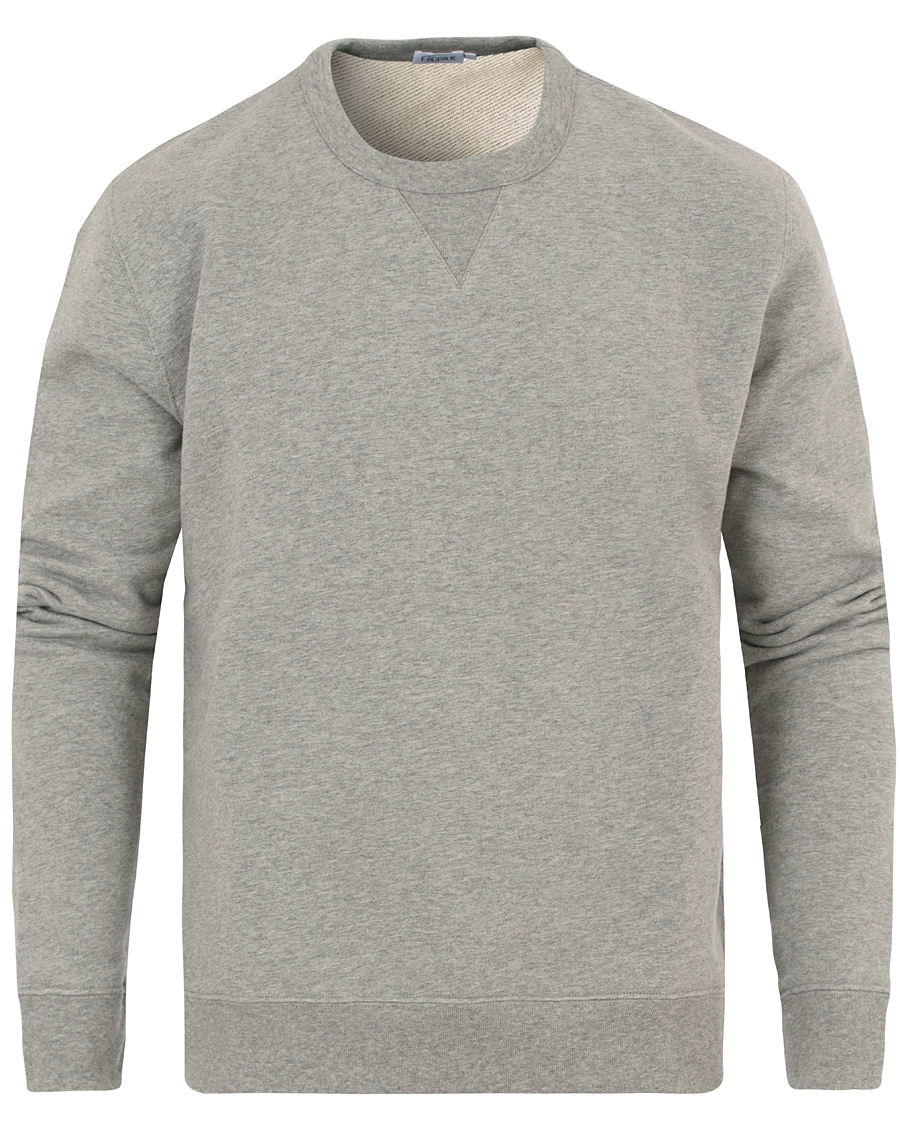 Herre | Trøjer | Filippa K | Rider Crew Neck Sweatshirt Grey Melange