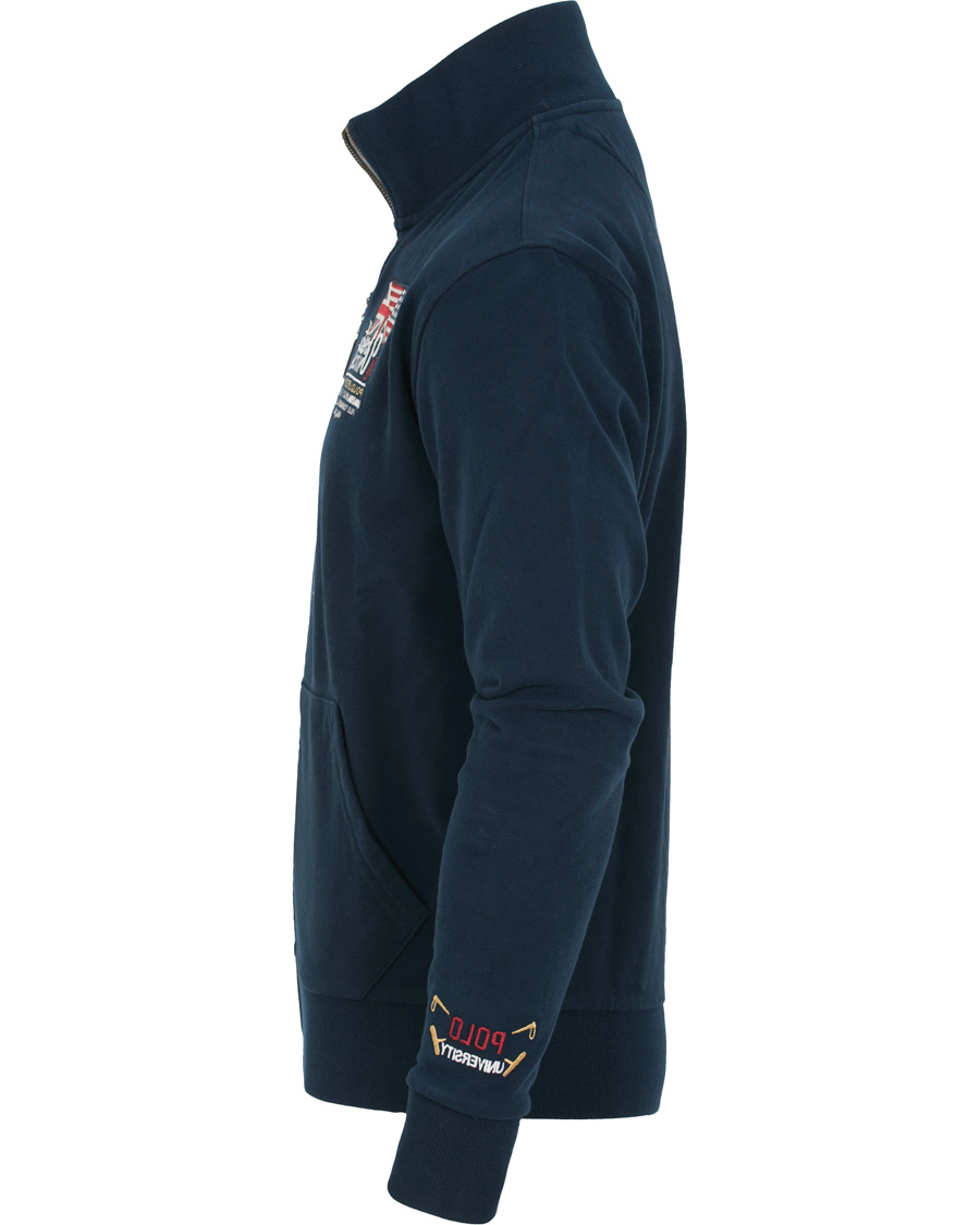 Herre | Trøjer | La Martina | Silas Full Zip Sweater Navy