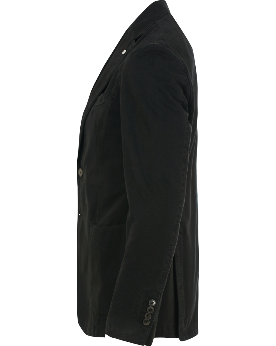 Herre | Blazere & jakker | L.B.M. 1911 | Jack Slim Fit Cotton Blazer Black