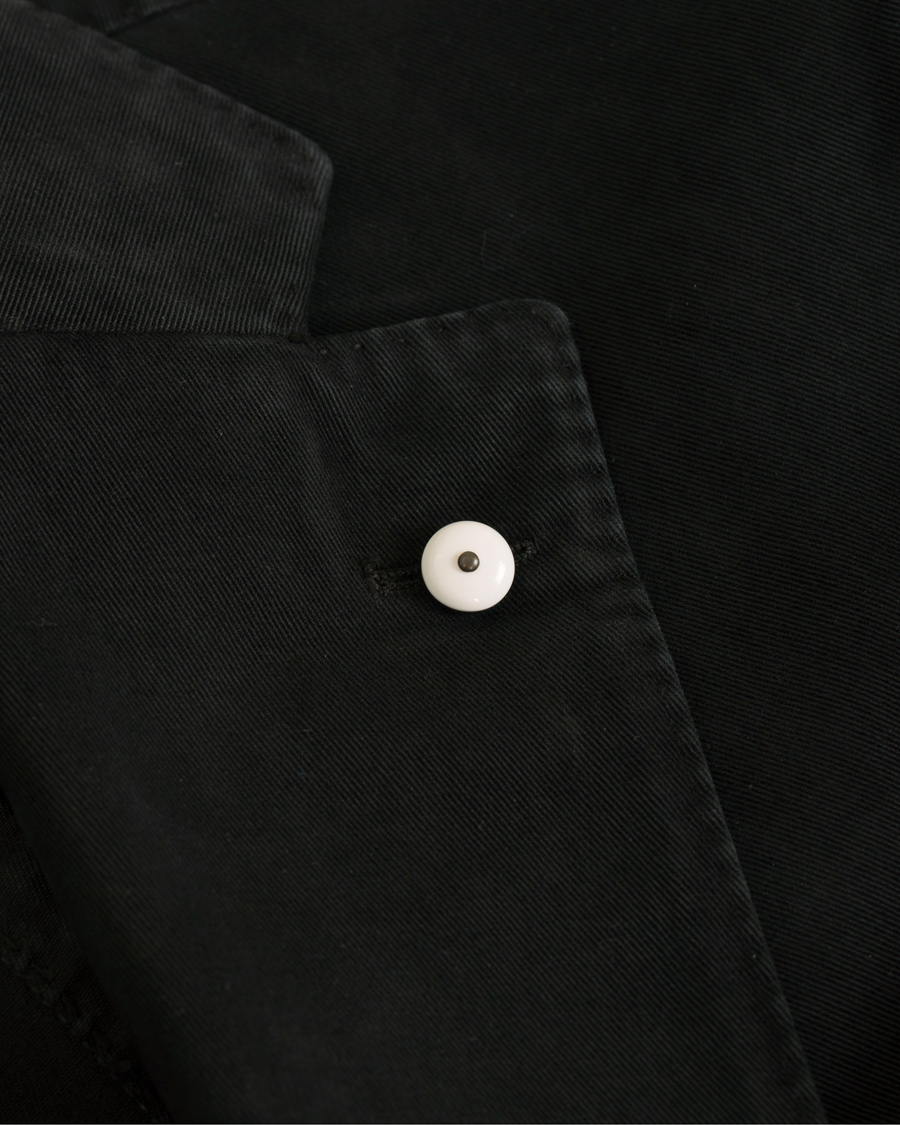 Herre | Blazere & jakker | L.B.M. 1911 | Jack Slim Fit Cotton Blazer Black
