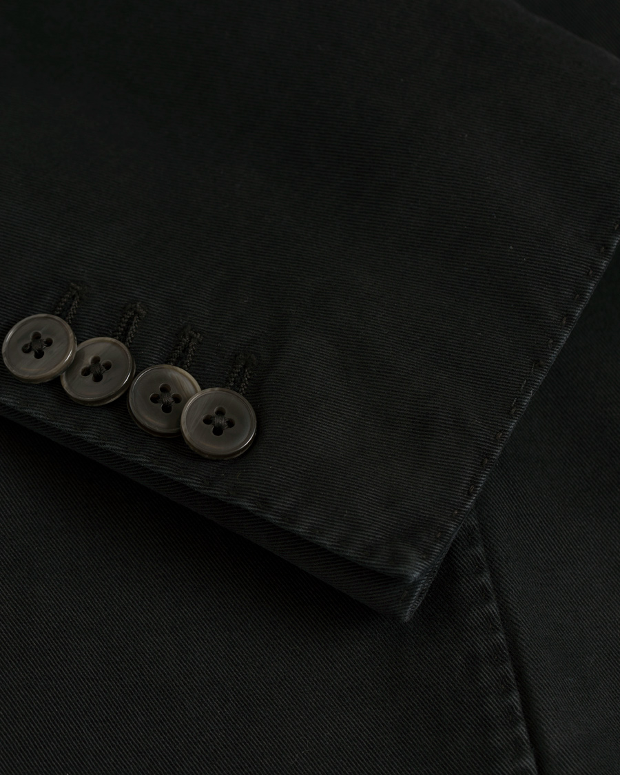 Herre | Blazere & jakker | L.B.M. 1911 | Jack Slim Fit Cotton Blazer Black