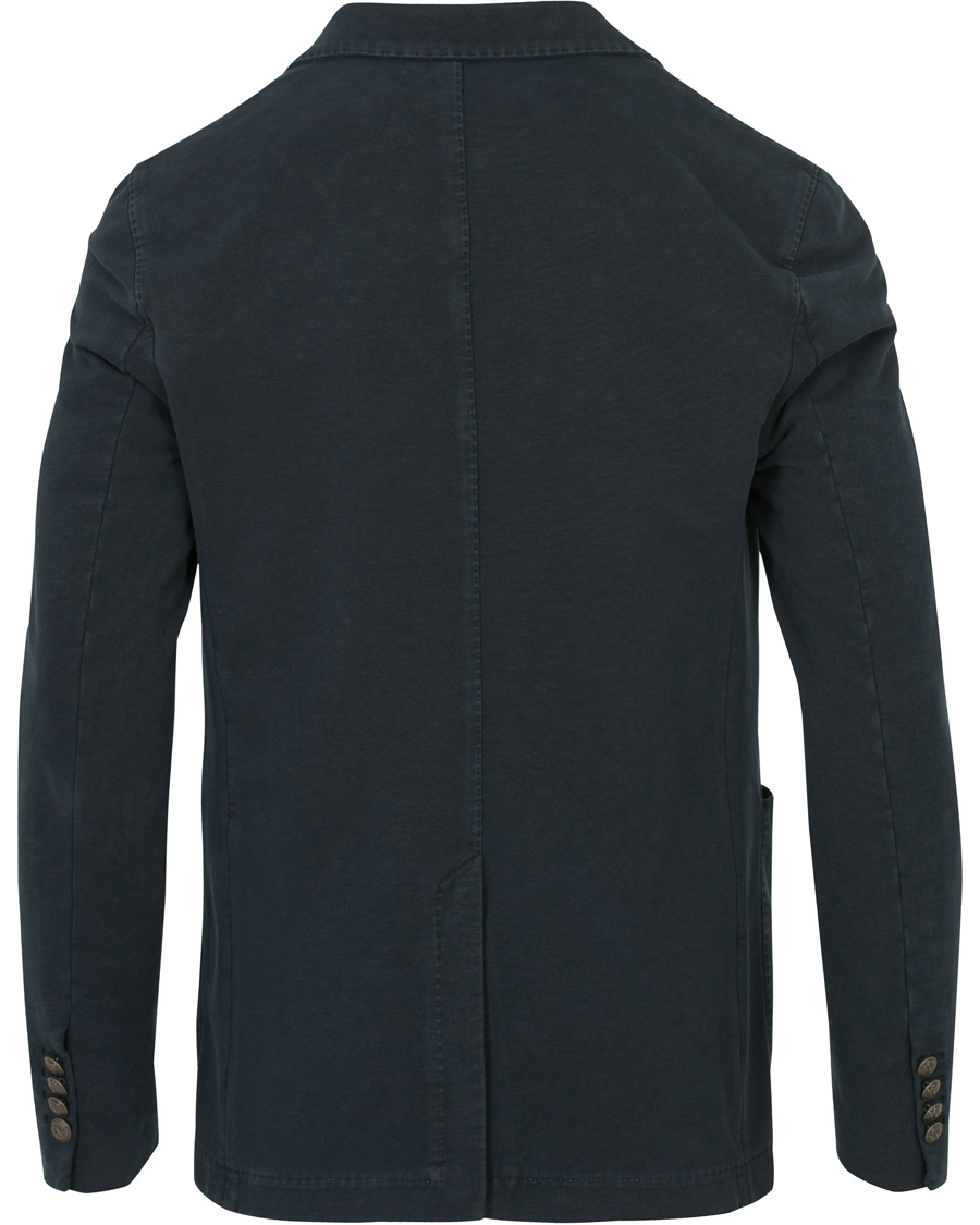Herre | Blazere & jakker | Circolo 1901 | Jersey Patch Pocket Double Breasted Blazer Navy