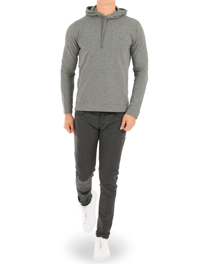 Herre | Trøjer | Lacoste | Jersey Hoodie Grey