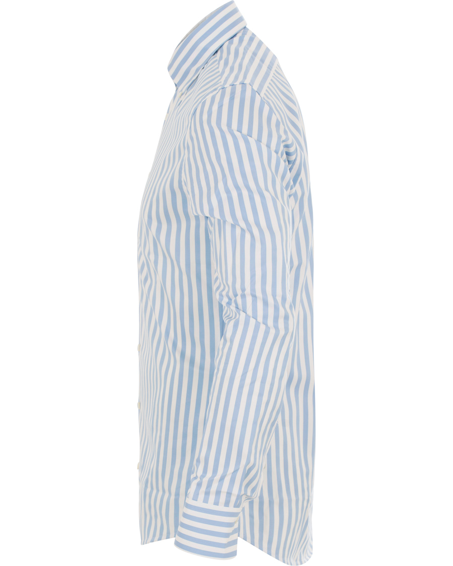 Herre | Skjorter | Stenströms | Slimline Striped Shirt White/Blue