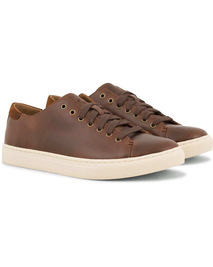 Herre | Polo Ralph Lauren Jermain Sneaker Deep Tan Calf | Polo Ralph Lauren | Jermain Sneaker Deep Tan Calf